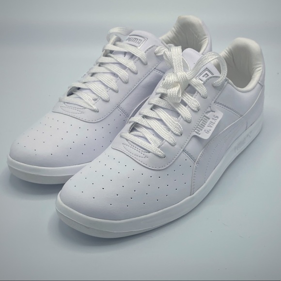 all white pumas men's